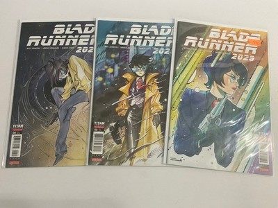BLADE RUNNER 2029 #2 3 4 (TITAN/MOMOKO COVERS/0625791) COMPLETE SET LOT OF 3
