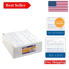 3-Part Bill of Lading Forms, 250 Count