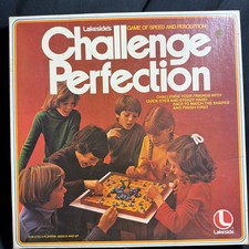 Vintage 1978 Lakeside Challenge Perfection Board Game/Complete Set/Nice Box
