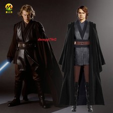 Star Wars Anakin Skywalker Darth Vader Cosplay Costume Suit Full Set Show Props