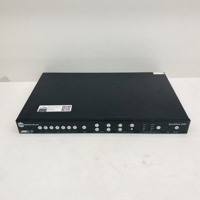 RGB Spectrum QuadView UHD Multiviewer QV UHD 4K HDMI Display Prozessor Grade C