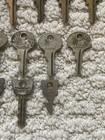 Lot of (23) Vintage Master Lock Co. Padlock Keys-Walking Lion, Etc. Made in USA — photo 5