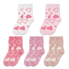 Valentine  s Day Womens Fuzzy Socks Slipper Soft Stretchy Sock Warm Fluffy Cozy