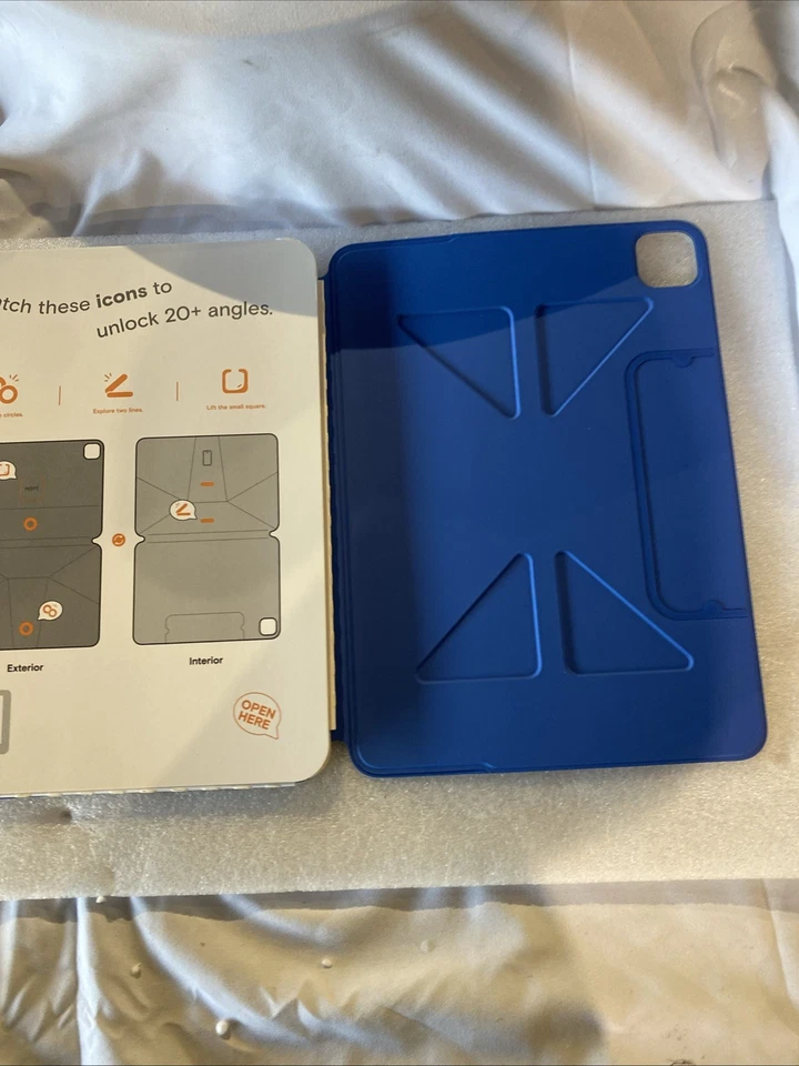 MOFT Folio Case for iPad Air 11" M3/M2 2025/24, Detachable Pencil, Black - Image 2 of 4