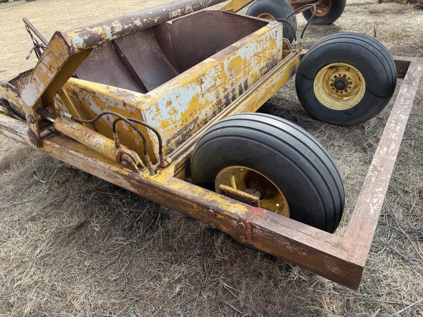 Pan Scraper Building Midland Dirt Pan Scraper 3-4 Yards | eBay