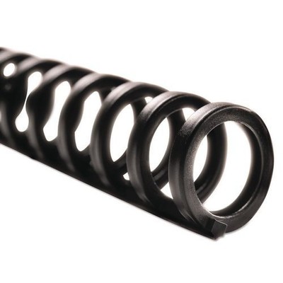 GBC ProClick Easy Edit Spines, 11x8.5, 32 Rings, 0.31'' (45-Sheet), Black, 25/PK