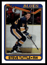 1990 Topps Steve Tuttle #278 St. Louis Blues