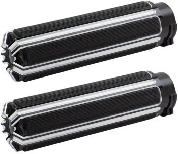 Empuñaduras Billet Arlen Ness - Calibre 10 - Negro Motocicleta Bicicleta de Calle 07-124 Foto 2 de 4