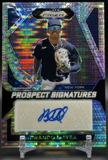 2024 Panini Prizm Brando Mayea Prospect Signatures Silver Pulsar /199 Yankees
