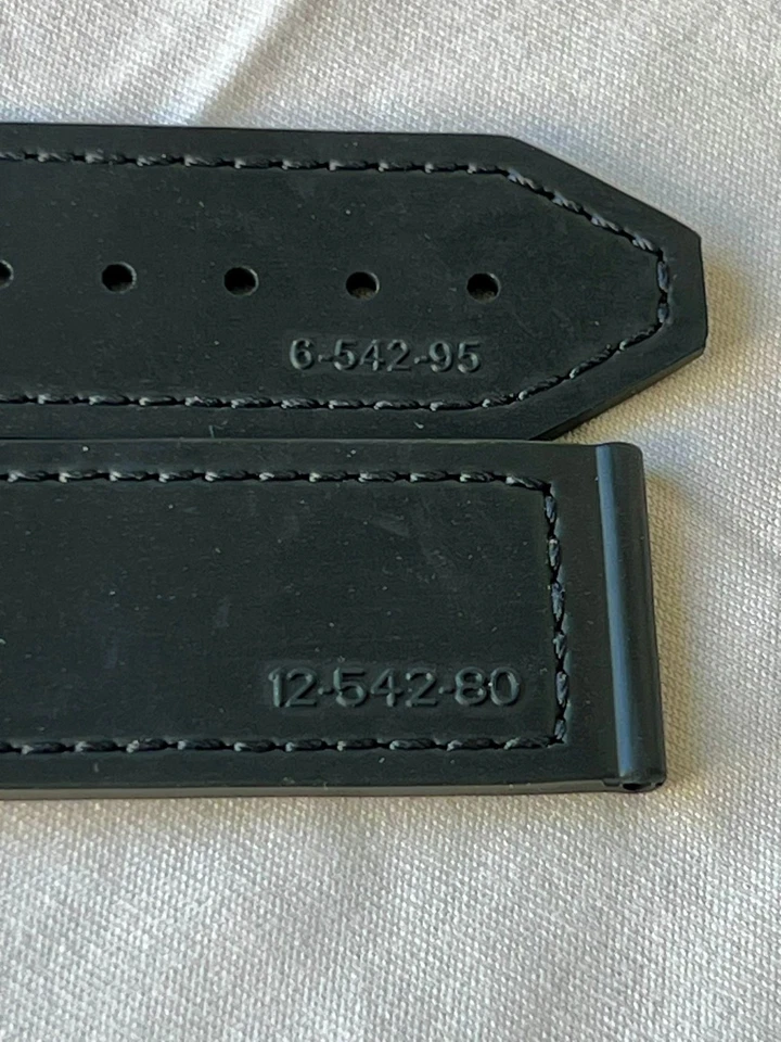 Authentic Hublot Black Allig Strap for Classic Fusion 42mm - Image 3 of 4