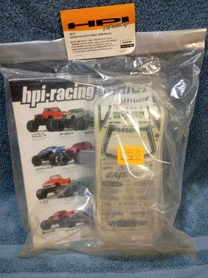 HPI Micro RS4 Nissan Silvia S15 RC Body #7617 New Raw With Decals 1/18 10''
