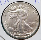 1939-S 50C Walking Liberty Half Dollar