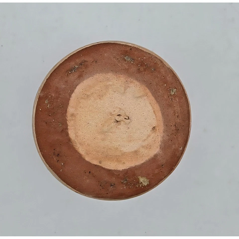 Jarrón de cerámica mexicana pintado a mano floral arte popular jarrón estilo talavera Foto 4 de 4