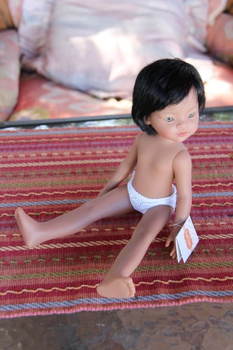 Paola Reina Amigas Pajamas BALBINO black hair Doll 32 cm12.5" with Vanilla Sce~X - Picture 11 of 19