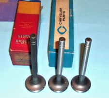 1951-53 Chryslermopar V-8 331 Nosnew Set Of 3-exhaust Valves 1324276