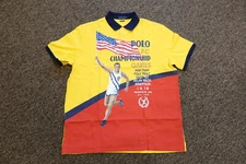 Polo Ralph Lauren Men's Classic Fit RLPC Championship Games Polo Shirt - Size XL