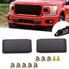 For 2018-2020 Ford F150 Front Bumper Pads Guards Inserts Trim End Caps Cover
