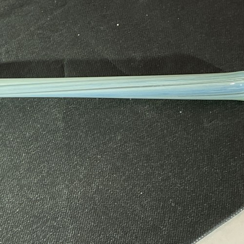 "Hermosa flor de vidrio soplado de 20"" con tallo" - Imagen 5 de 7