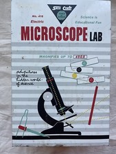 1961 Vintage Skilcraft Microscope Lab #416 Se...
