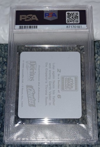 1997 STAR WARS TRILOGY SE 3-D #2 LUKE SKYWALKER FACES DARTH VADER POP 13 PSA 10 - Picture 2 of 2