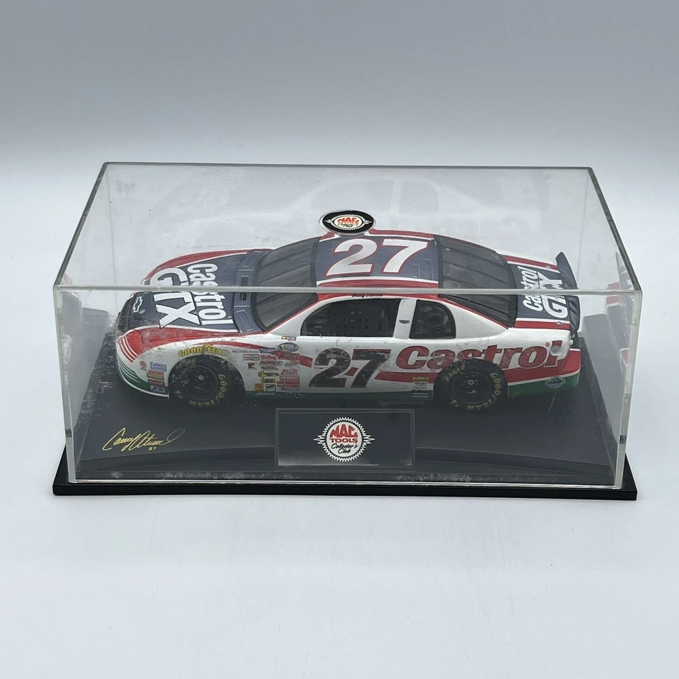 Casey Atwood 1999 Monte Carlo - DieCast - #27 Nascar - Castrol GTX - Mac Tools - Imagem 3 de 4