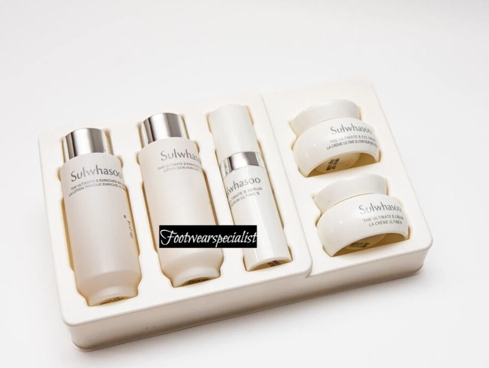 NIB SULWHASOO THE ULTIMATE S TRIAL KIT MINI 5PCS SET, Exp 2028