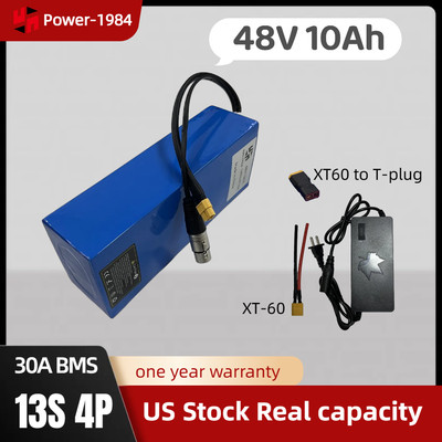 48V 10Ah/15Ah/20Ah 1000W Lithium Ion Ebike Battery Pack Electric Bicycle 30A BMS