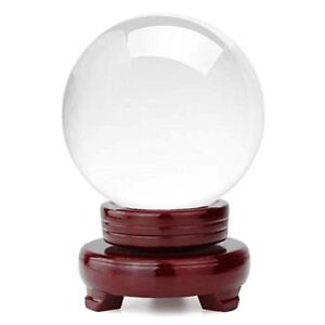 Wood Display Stand Base For 60-110mm Crystal Ball Sphere Globe Stone Home Decor