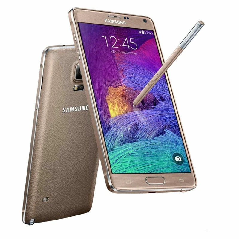 Samsung Galaxy Note 4 N910V 32GB Verizon Unlocked Gold Smartphone