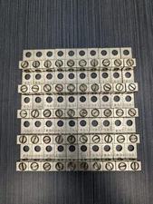 Lot of 50 ILSCO TA-6-S TA6S Aluminum Mech Lug 4-14 1/4" 2000 Volts AL9CU