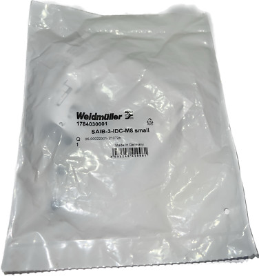 Weidmüller Steckverbinder SAIB-3-IDC-M8 small Rundsteckverbinder 1784030001