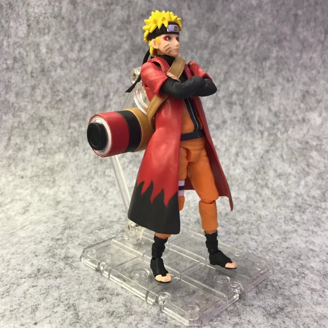 Naruto Uzumaki Sage Mode Action Figure Toy Model Shippuden Figurine PVC  Doll