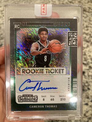 その他 Cameron Thomas Donruss Pink Laser Auto 2023-24 Panini Donruss Holo Pink Laser /50 Cameron Thomas