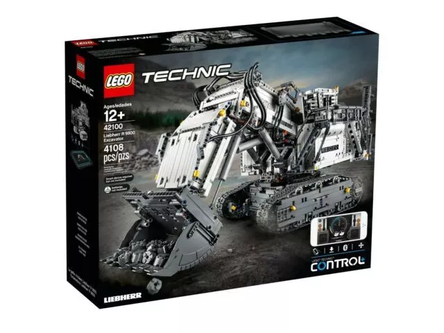LEGO 42100 TECHNIC LIEBHERR R 9800 EXCAVATOR SEALED BOX