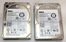 Lot of 2 DELL Seagate ST1200MM0088 1.2TB 2.5" SAS 10kRPM 12/Gbs Enterprise Drive