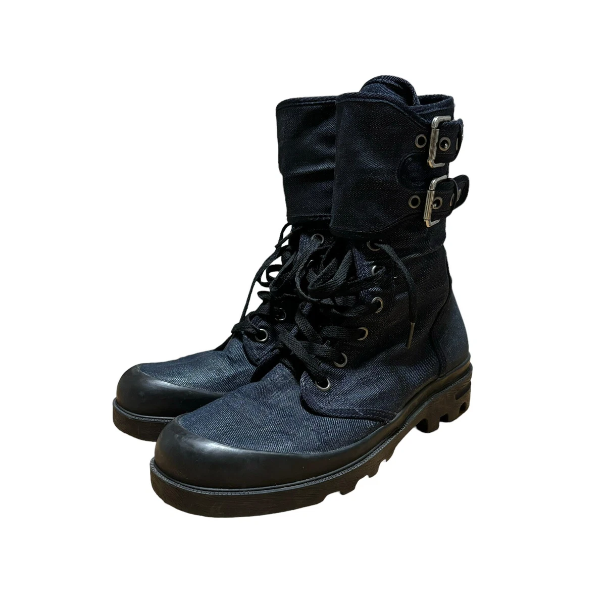 Polo by Ralph Lauren Mens Varick Leather High Top military boots shoes sz 10.5D Ralph Lauren M Width Boots for Men for Sale | Shop New  main image 2