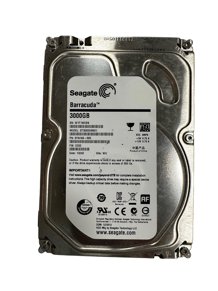 Seagate Barracuda 3TB,Internal,7200 RPM,3.5 inch