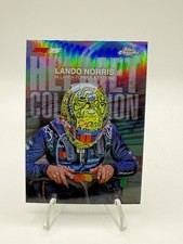 2025 Topps Chrome Formula 1 F1 Lando Norris Helmet Collection #HC-4 Mclaren