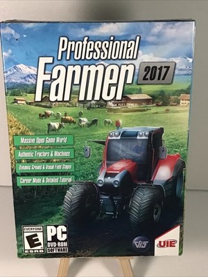 PROFESSIONAL FARMER 2017 PC Game Tractor Simulator Farming New