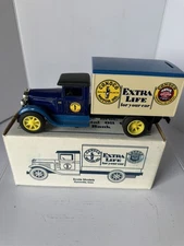 Conoco Motor Oil 1929 Dodge Bros Freight Truck Ertl Models Coin Bank with Key