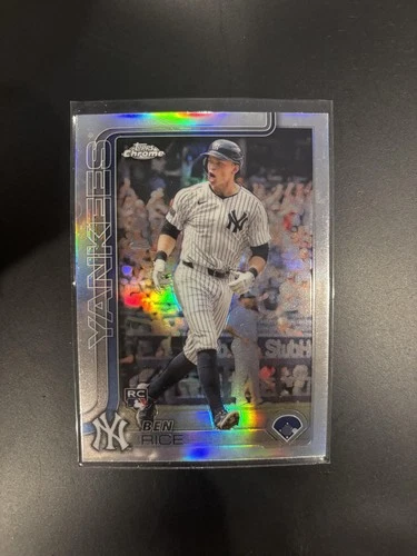 2025 Topps Chrome #139 Ben Rice Refractor