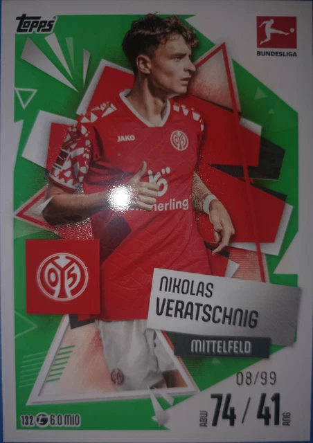 Match Attax Bundesliga 25/26 Nikolas Veratschnig /99