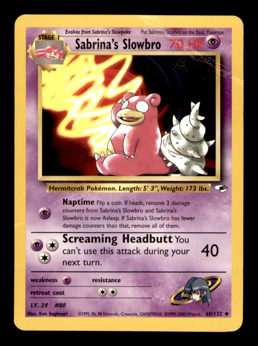 25+ Sabrina's Slowbro 060/132 Gym Heroes for sale | Updated Oct 2026