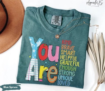 You Are Kind Shirt, Back to School Shirt, School Gift Shirt, Teacher Shirt, Teac
