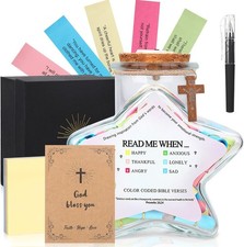 Bible Verse Jar, Birthday Gifts For Women, Christian Jar of Stars