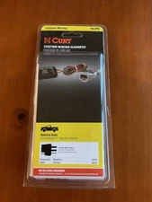 CURT 56375 Trailer End 4 Flat Tow Trailer Wiring Connector Harness