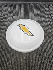 1960s Chevrolet Whitegold Dog Dish Vintage Hubcap 9.5 Used 1960s Chevrolet Whitegold Dog Dish Vintage Hubcap 9.5 Used