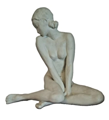 Rosenthal - Die Kauernde, Modellnummer 1623, Entwurf Fritz Klimsch um 1935 - Bild 1 von 4