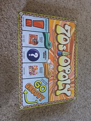 Monopoly 70s-Opoly Edition Board Game Outset Media NEW