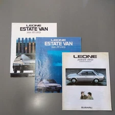 Subaru Leone Catalog Set 6 Volumes Accessories 1980s Used